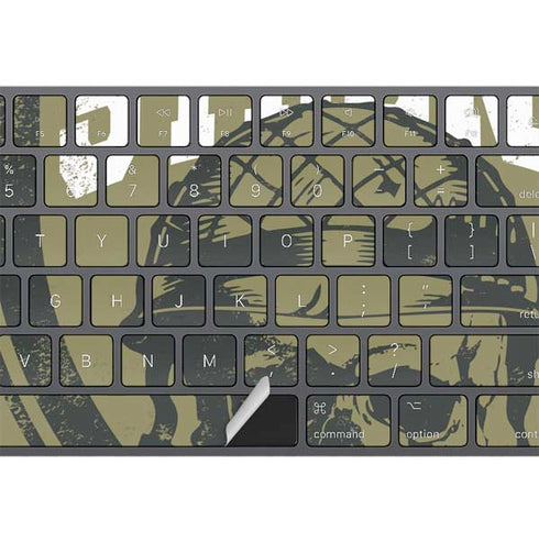 Military Strong Magic Keyboard with Numeric Keypad Skin