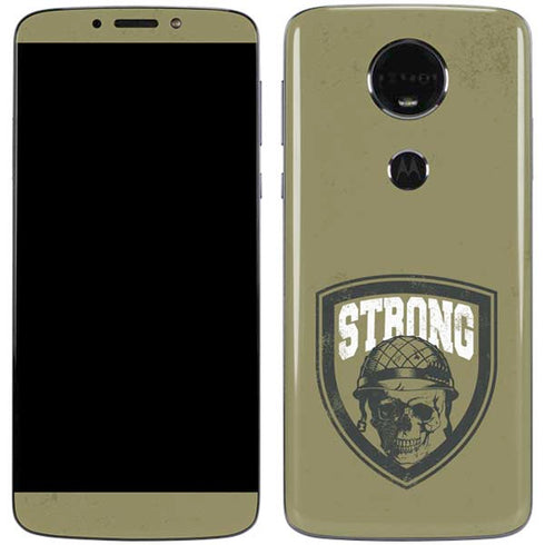 Military Strong Moto E5 Plus Skin