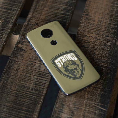 Military Strong Moto E5 Plus Skin