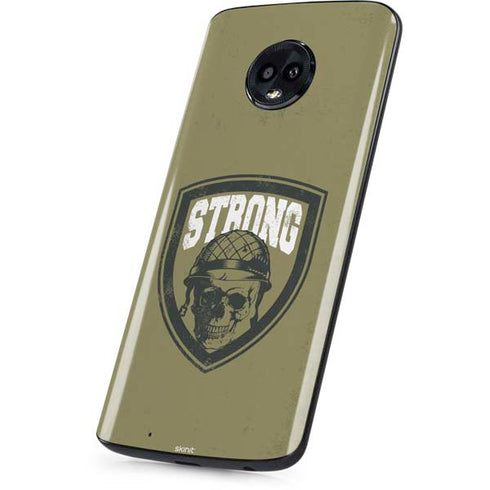 Military Strong Moto G6 Skin