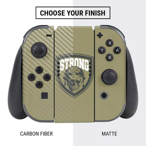 Military Strong Nintendo Switch Bundle Skin