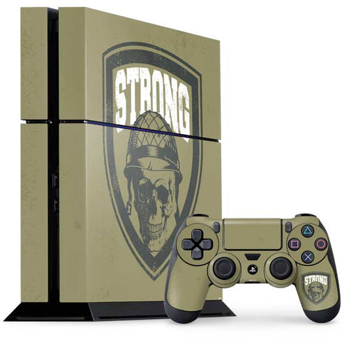 Military Strong PS4 Console and Controller Bundle Skin