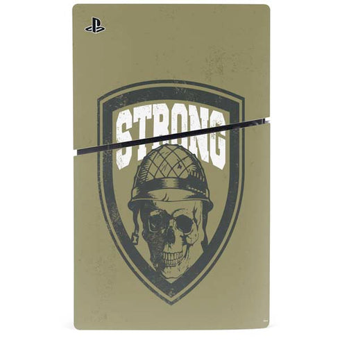 Military Strong PS5 Slim Digital Edition Console Skin