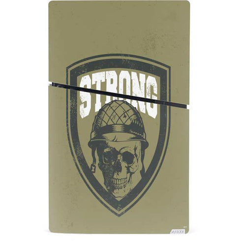Military Strong PS5 Slim Digital Edition Console Skin