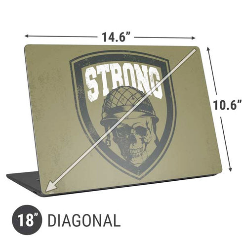Military Strong Universal Laptop 18in (14.6 x 10.6in) Skin