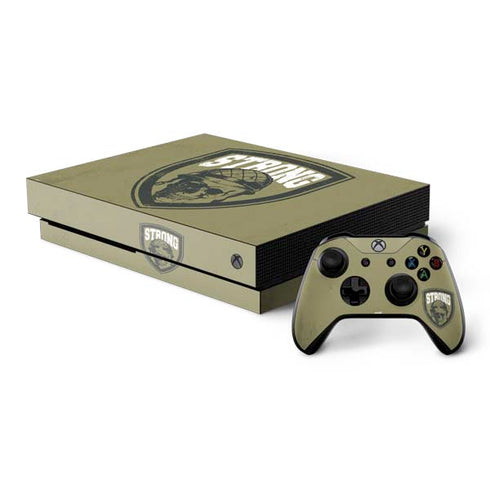 Military Strong Xbox One X Bundle Skin