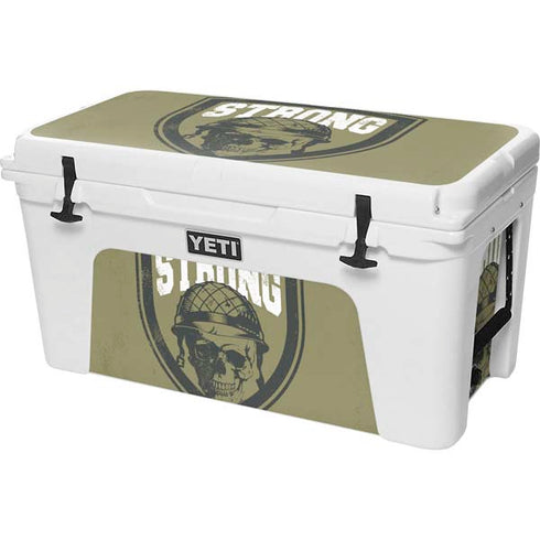 Military Strong YETI Tundra 75 Hard Cooler Skin
