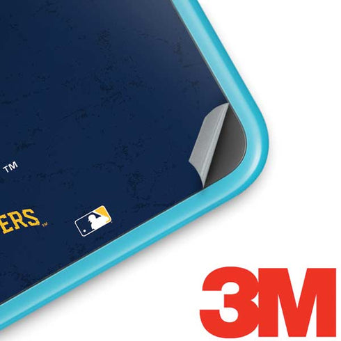 MLB Milwaukee Brewers - Solid Distressed Nintendo 2DS XL (2017) Skin