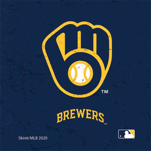 MLB Milwaukee Brewers - Solid Distressed Nintendo 2DS XL (2017) Skin