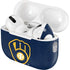 MLB Milwaukee Brewers - Solid Distressed AirPods Pro 2nd Gen Skin