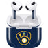MLB Milwaukee Brewers - Solid Distressed Apple AirPods (3rd Gen 2021) Skin