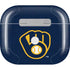 MLB Milwaukee Brewers - Solid Distressed Apple AirPods (3rd Gen 2021) Skin
