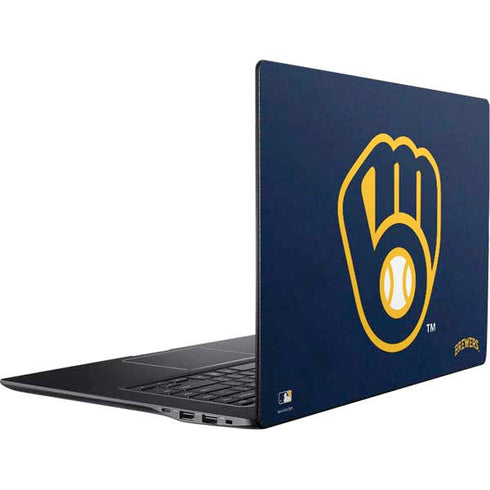 MLB Milwaukee Brewers - Solid Distressed Ativ Book 9 (15.6in 2014) Skin