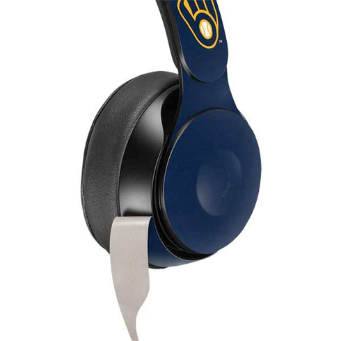 MLB Milwaukee Brewers - Solid Distressed Beats Solo Pro Skin