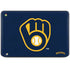 MLB Milwaukee Brewers - Solid Distressed HP Chromebook Skin
