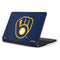 MLB Milwaukee Brewers - Solid Distressed Samsung Chromebook Skin