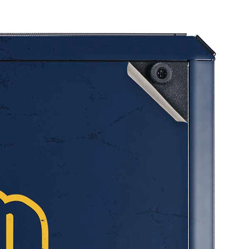 MLB Milwaukee Brewers - Solid Distressed Cooler Master MasterBox Q300L Mini Tower Skin