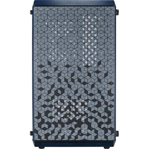 MLB Milwaukee Brewers - Solid Distressed Cooler Master MasterBox Q300L Mini Tower Skin
