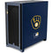 MLB Milwaukee Brewers - Solid Distressed Corsair 4000D Tempered Glass Mid-Tower ATX Case Skin