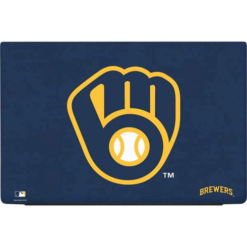MLB Milwaukee Brewers - Solid Distressed Dell Vostro Skin