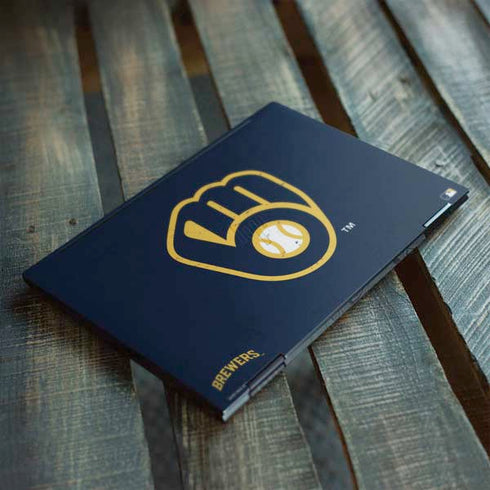MLB Milwaukee Brewers - Solid Distressed HP Envy Skin