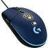 MLB Milwaukee Brewers - Solid Distressed G203 Prodigy RGB Wired Gaming Mouse Skin
