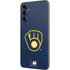 MLB Milwaukee Brewers - Solid Distressed Galaxy A14 5G Skin
