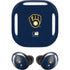 MLB Milwaukee Brewers - Solid Distressed Galaxy Buds Pro Skin