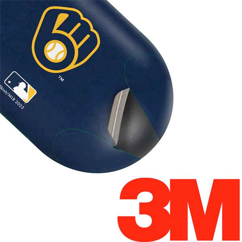 MLB Milwaukee Brewers - Solid Distressed Galaxy Buds Skin