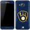 MLB Milwaukee Brewers - Solid Distressed Galaxy J3 Skin