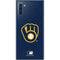 MLB Milwaukee Brewers - Solid Distressed Galaxy Note 10 Skin