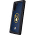 MLB Milwaukee Brewers - Solid Distressed Galaxy Note 10 Waterproof Case