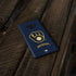 MLB Milwaukee Brewers - Solid Distressed Galaxy Note 9 Skin