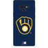 MLB Milwaukee Brewers - Solid Distressed Galaxy Note 9 Skin