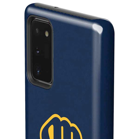 MLB Milwaukee Brewers - Solid Distressed Galaxy Note20 5G Pro Case