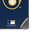 MLB Milwaukee Brewers - Solid Distressed Galaxy Note20 5G Skin