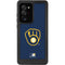 MLB Milwaukee Brewers - Solid Distressed Galaxy Note20 Ultra 5G Waterproof Case