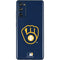 MLB Milwaukee Brewers - Solid Distressed Galaxy S20 Fan Edition Skin