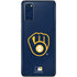 MLB Milwaukee Brewers - Solid Distressed Galaxy S20 Skin