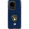 MLB Milwaukee Brewers - Solid Distressed Galaxy S20 Ultra 5G Pro Case