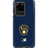 MLB Milwaukee Brewers - Solid Distressed Galaxy S20 Ultra 5G Pro Case