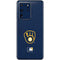 MLB Milwaukee Brewers - Solid Distressed Galaxy S20 Ultra 5G Skin