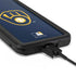 MLB Milwaukee Brewers - Solid Distressed Galaxy S20 Waterproof Case