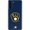 MLB Milwaukee Brewers - Solid Distressed Galaxy S21 5G Skin