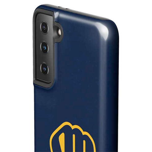 MLB Milwaukee Brewers - Solid Distressed Galaxy S21 Plus 5G Pro Case