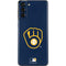 MLB Milwaukee Brewers - Solid Distressed Galaxy S21 Plus 5G Skin