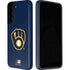 MLB Milwaukee Brewers - Solid Distressed Galaxy S22 Plus Pro Case
