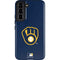 MLB Milwaukee Brewers - Solid Distressed Galaxy S22 Pro Case