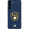 MLB Milwaukee Brewers - Solid Distressed Galaxy S22 Skin
