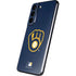MLB Milwaukee Brewers - Solid Distressed Galaxy S22 Skin